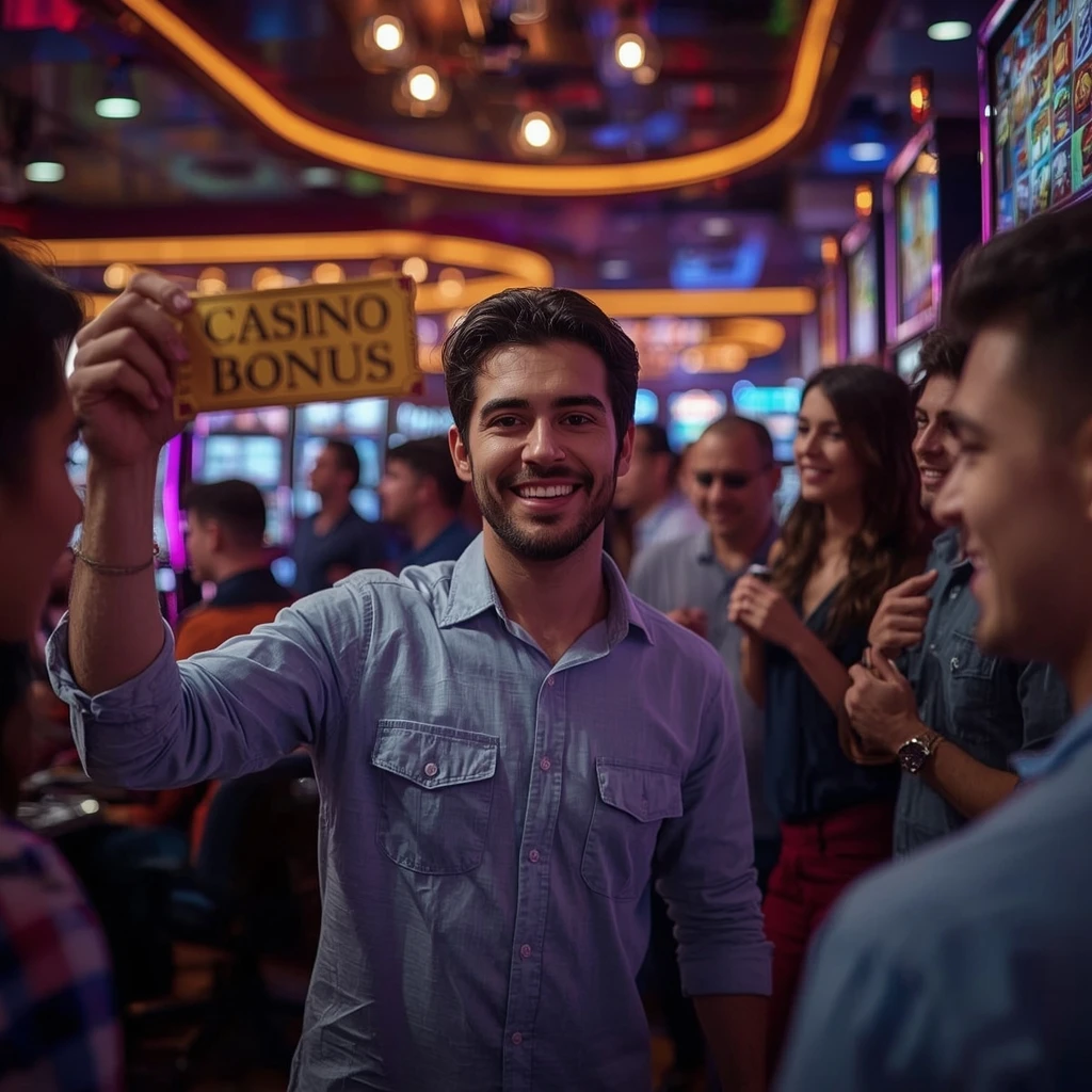 a person with a Cricv Casino bonus