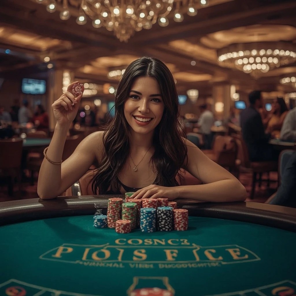 bonus in a man's hands at CRICV CASINO